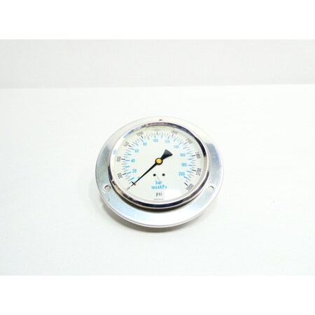 Enfm 4IN 1/4IN 0-3000PSI NPT PRESSURE GAUGE 6216-4-1/4-0-3000